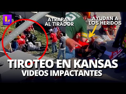 Tiroteo en Kansas: VIDEOS IMPACTANTES del ataque a los CHIEFS y más de 20 personas heridas