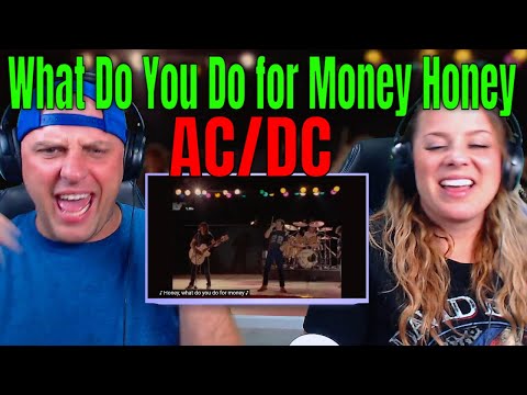 Reaction To AC/DC - What Do You Do for Money Honey | THE WOLF HUNTERZ REACTIONS