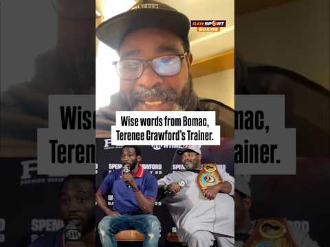 Wise words from Bomac! #boxingnews #boxing #rawsport #podcast
