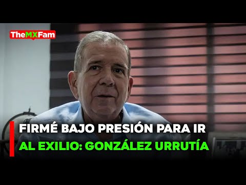 NOTICIAS | EDMUNDO GONZÁLEZ ASEGURA QUE FIRMÓ BAJO CHANTAJE LA VICTORIA DE MADURO | TheMXFam