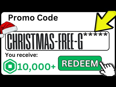 This *SECRET* Promo Code Gives FREE ROBUX! (Christmas 2023)