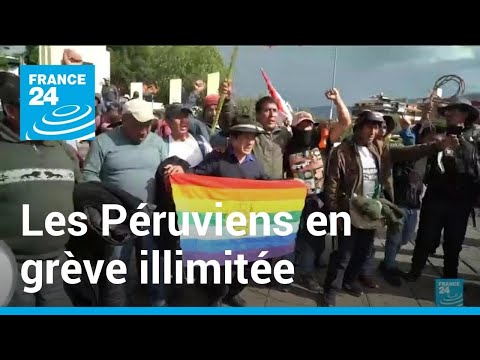 À Cuzco, les Péruviens en grève illimitée pour le départ de Dina Boluarte • FRANCE 24