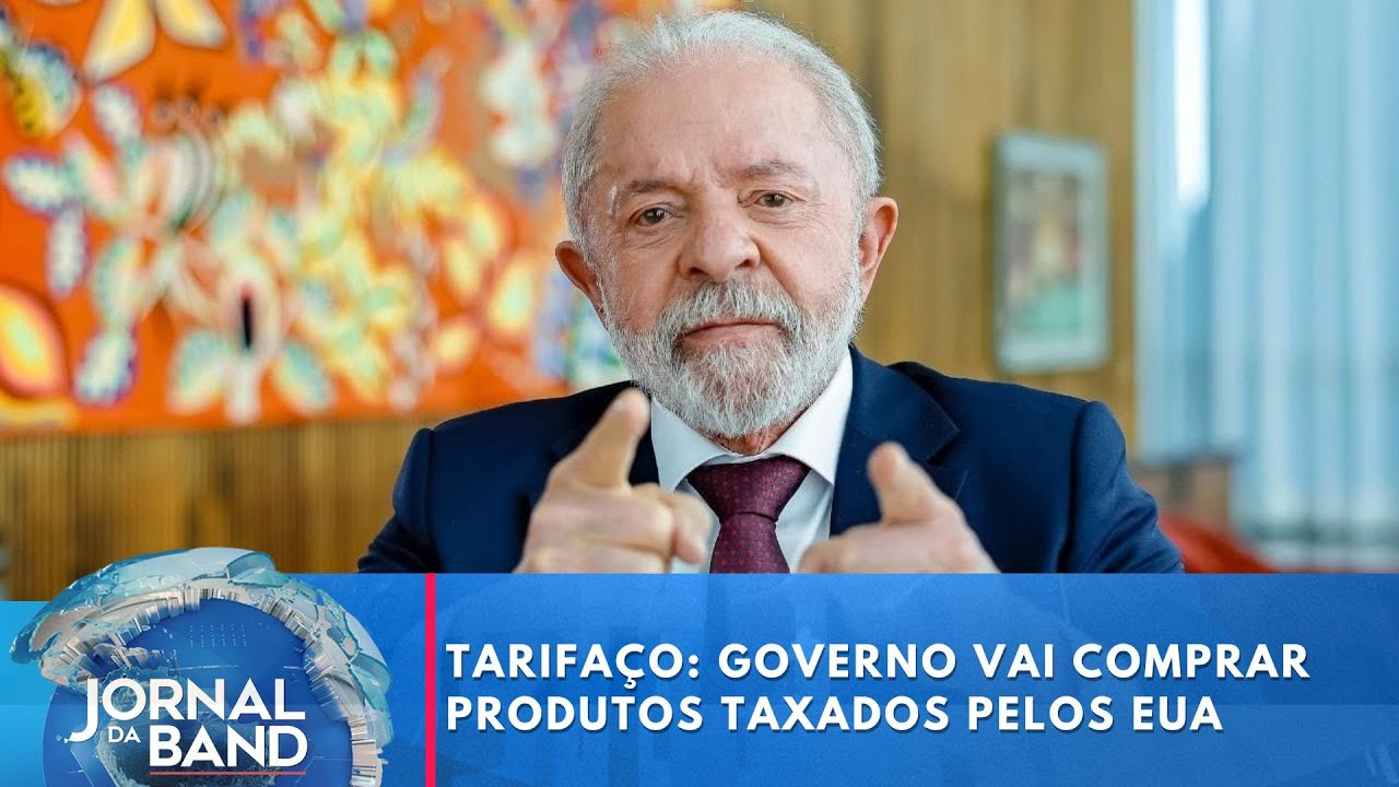 Tarifaço governo vai comprar produtos taxados pelos EUA | Jornal da Band
