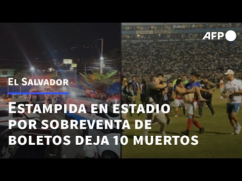 Doce muertos en una estampida en un estadio de El Salvador | AFP