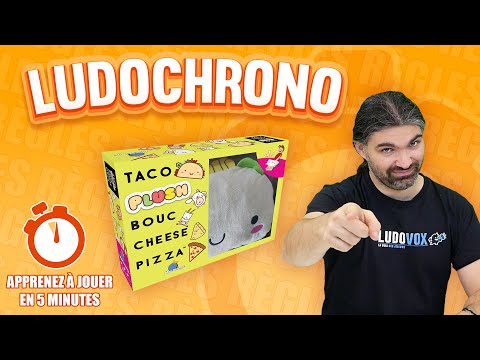 Ludochrono - Taco Plush Bouc Cheese Pizza