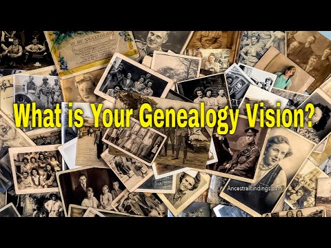 What is Your Genealogy Vision?  | AF-454