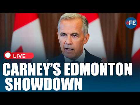 LIVE: Mark Carney in Edmonton! Alberta’s Future &amp; Canada’s Political Showdown | Breaking News