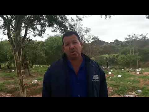 Manoel Pereira, sepultador e diretor do Sindsep fala das condições nos cemitérios