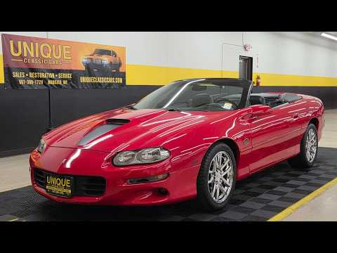 2002 Chevrolet Camaro Z28 35th Anniversary Convertible | For Sale $32,900