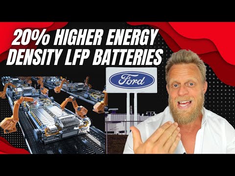 Ford's U.S battery partner reveals high energy density winter proof LFP batteries