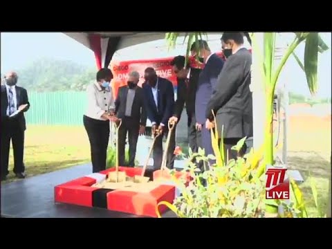 Sod Turned For Diego Martin Vehicular Overpass, Admin Complex, & Commissioning Of West Park Savannah