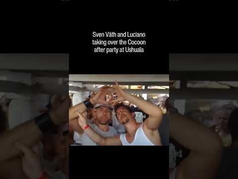 Sven Väth and Luciano taking over the Cocoon after party at Ushuaïa🙌 #ibiza #dj 📌via lugalzagesi