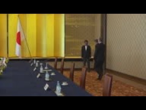 Biegun meets Kono for talks on Koreas tensions