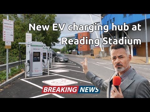 New InstaVolt charging hub just opened at Reading (Madejski Stadium) August 2023