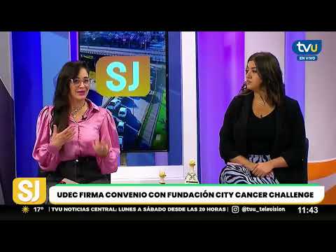 Universidad de Concepción firma convenio con fundación City Cancer Challenge