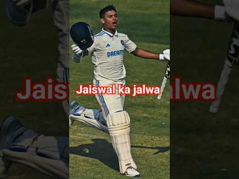 jaiswal ne fir sabht Kiya wo kitne mhan hai 💯❤️#cricket #shorts