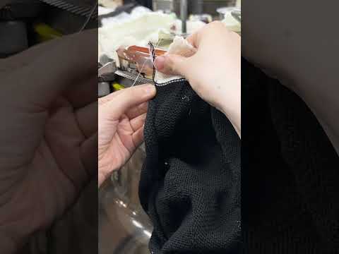 ニットができるまで　～The process of making  knit　by japanese　craftsman ～手作業で編み合わせる製造工程　#shorts