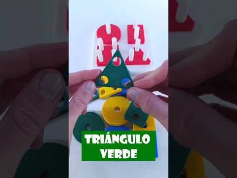Colores y Formas para Niños Pequeños 🔺 🟩 🔵 #learnshapes #learncolors