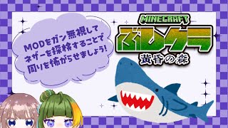 【#武士クラ/Minecraft】MODをガン無視してネザーを探検することで周りを怖がらせましょう！【海月まよい/Vtuber】