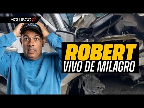 Robert sobrevive aparatoso accidente de auto: “Pude perder la vida” / MIRA LAS IMAGENES