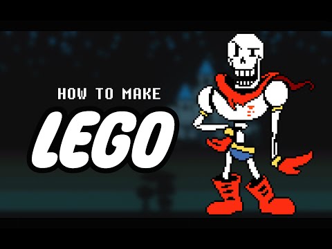 LEGO Undertale - How to Build Papyrus