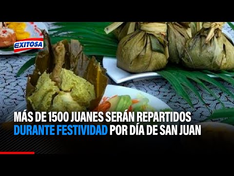 Iquitos: Más de 1500 juanes serán repartidos durante festividad por el Día de San Juan