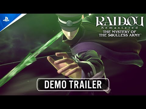Raidou Remastered: The Mystery of the Soulless Army - Demo Trailer | PS5 Games