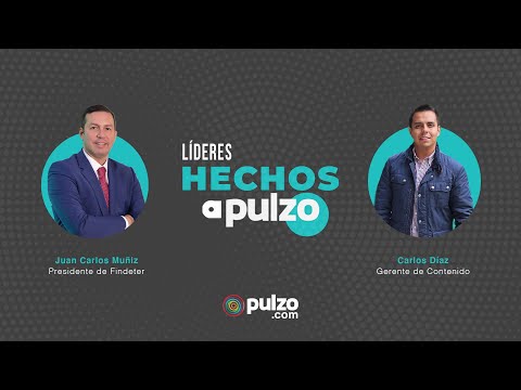 Líderes hechos a Pulzo presenta a Juan Carlos Muñiz, presidente de Findeter | Pulzo