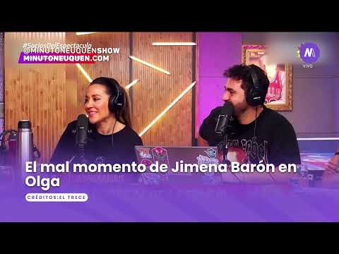 El incómodo momento que vivió Jimena Barón en OLGA  - Minuto Neuquén Show