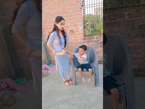 Anaya breakfast 🥞 kar lo 😍 😍#shorts