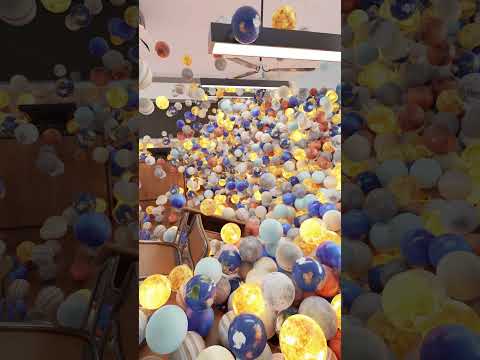 16,600 Planets In The Class Room #marblesrace