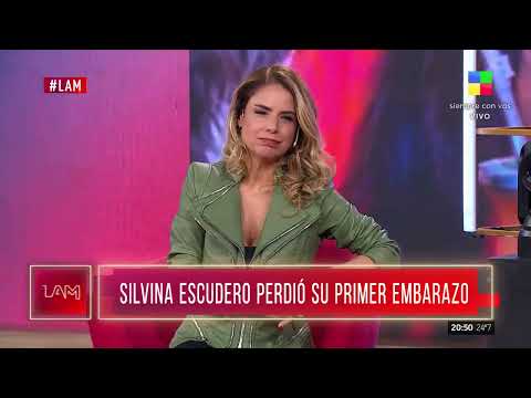 Silvina Escudero perdió su primer embarazo