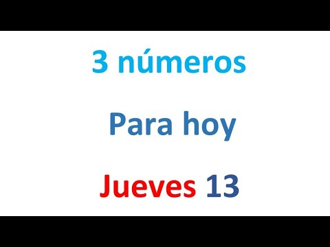 Los 3 números más fuerte MARZO 13, EL CAMPEÓN DE LOS NÚMEROS