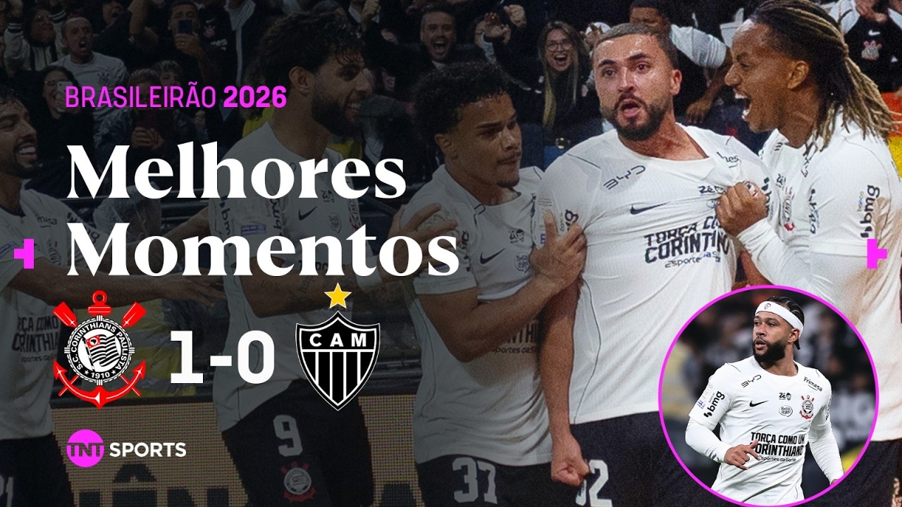 ZAKARIA LABYAD MARCA GOLAÇO EM RETORNO DE MEMPHIS DEPAY AOS GRAMADOS I CORINTHIANS 1 X 0 ATLÉTICO