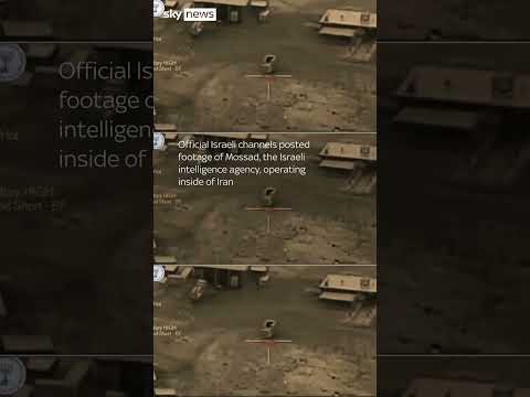 IDF releases video of Iran strikes
