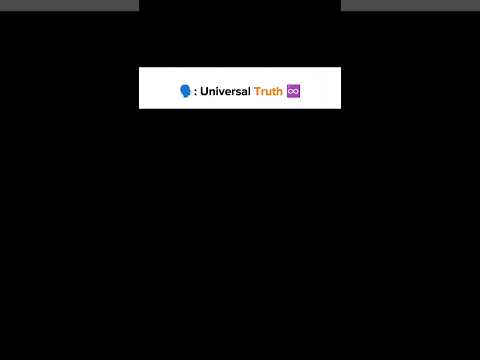 🗣️ Universal Truth #motivation #displine #motivationalquotes #relatable #reality #respect