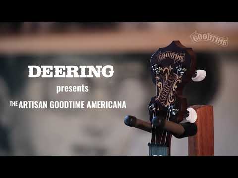 Deering Artisan Goodtime Americana Banjo Demo with Clinton Davis | Ladies On The Steamboat