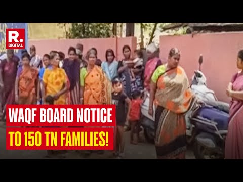 150 Families in TN Village Receive Notice, Waqf Board Claims Ownership of Properties
