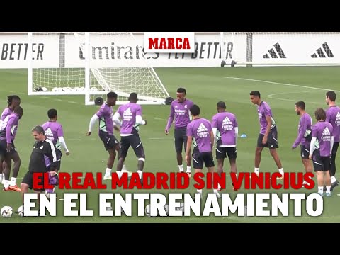 El Real Madrid se entrena sin Vinicius, Benzema, Asensio y Mariano I MARCA