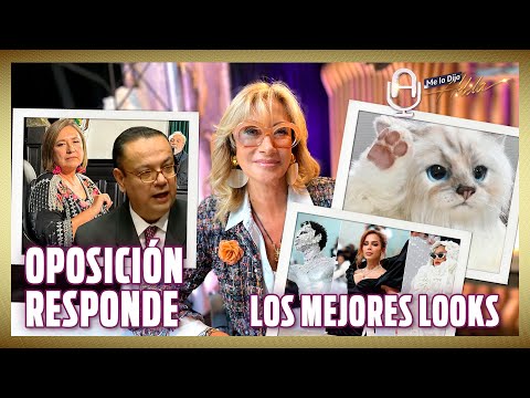 GERMÁN MARTÍNEZ y XÓCHITL GÁLVEZ vs SENADORES de MORENA; MET GALA 2023 | #MeLoDijoAdela