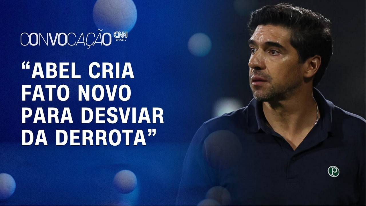 Abel reclama de CONVOCAÇÕES: cortina de fumaça para ESCONDER futebol do Palmeiras? | Convocação CNN