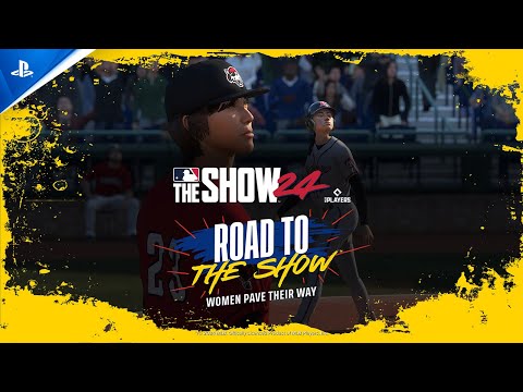 MLB The Show 24 - Road to The Show: Women Pave Their Way | PS5 & PS4 Games