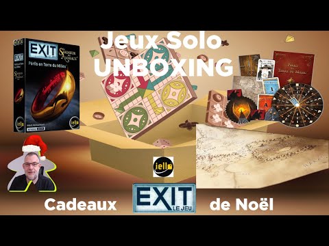 Unboxing - Exit - Périls en terre du milieu | iello | jeu de société