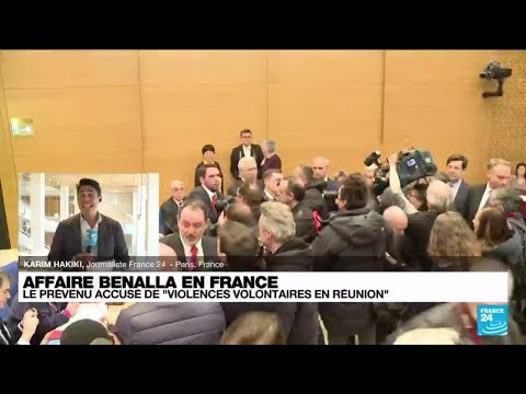 Le procès d'Alexandre Benalla s'est ouvert à Paris • FRANCE 24