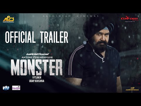 MONSTER Official Trailer | Mohanlal | Vysakh | Uday Krishna