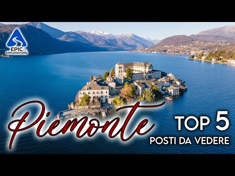 Piemonte: : Top 5 Città e Luoghi da Visitare | 4K Guida di Viaggio