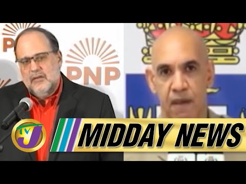 Top Cop Fires Back | Stand-off in Grants Pen | TVJ Midday News - Jan 27 2022