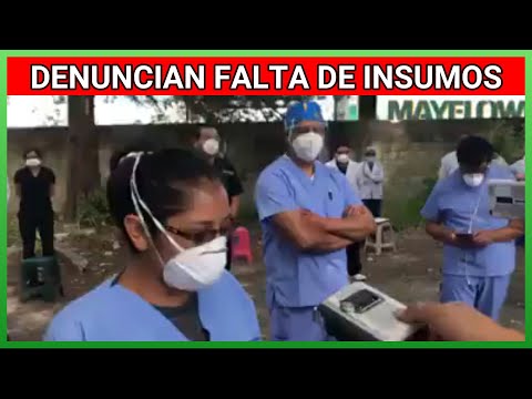 Médicos del Hospital Nacional de Huehuetenango denuncian falta de insumos