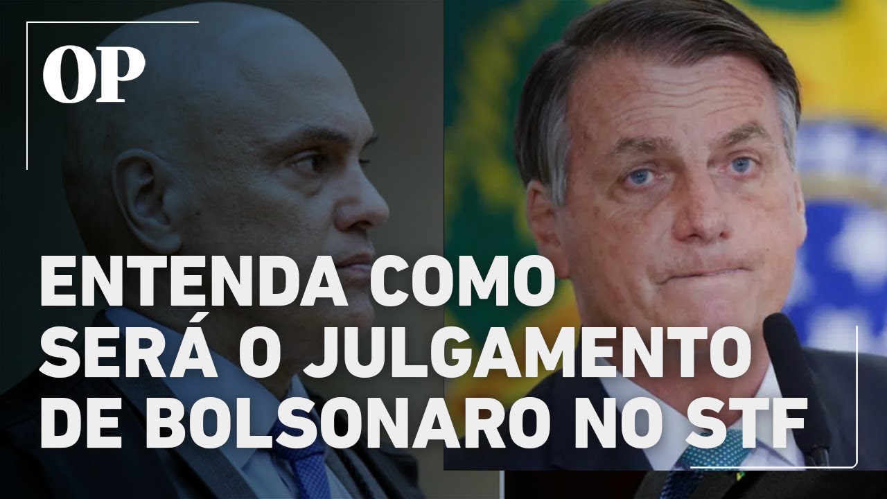 Julgamento de Bolsonaro e aliados: entenda como será cada etapa do rito no STF
