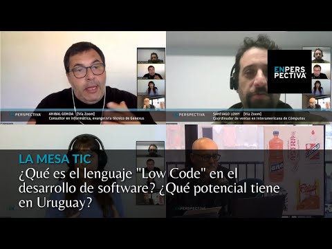 La Mesa TIC: ¿Qué es el «Low Code» en el desarrollo de software? ¿Qué potencial tiene en Uruguay?